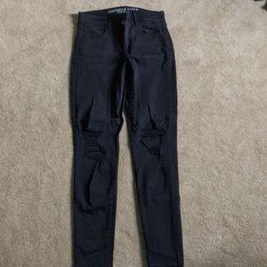 American Eagle Black Jeggings